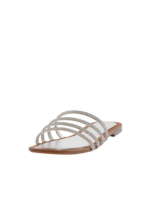 Pull&Bear Pull&Bear Чехли  сребърно