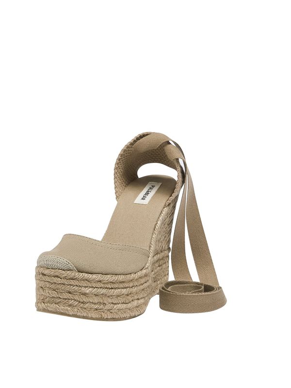 Pull&Bear Pull&Bear Дамски обувки на ток с отворена пета  пясъчен