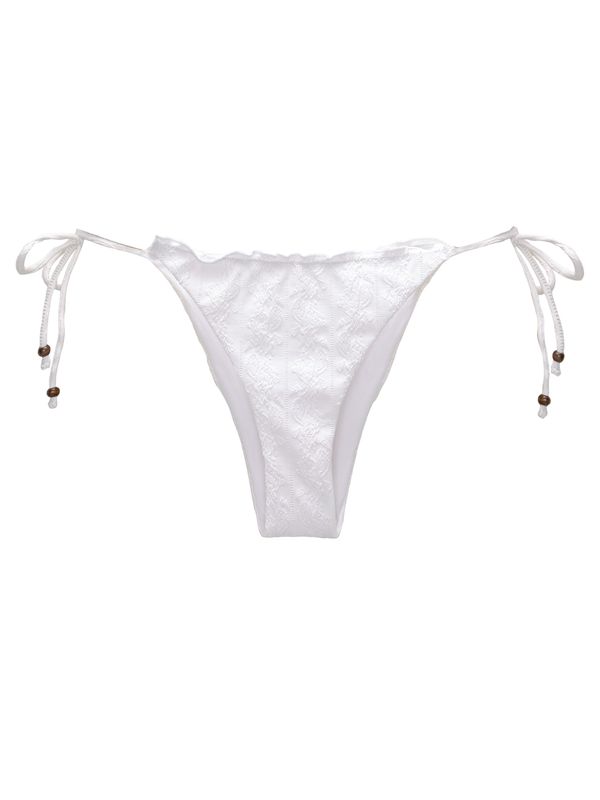 Pull&Bear Pull&Bear Долнище на бански тип бикини  бяло