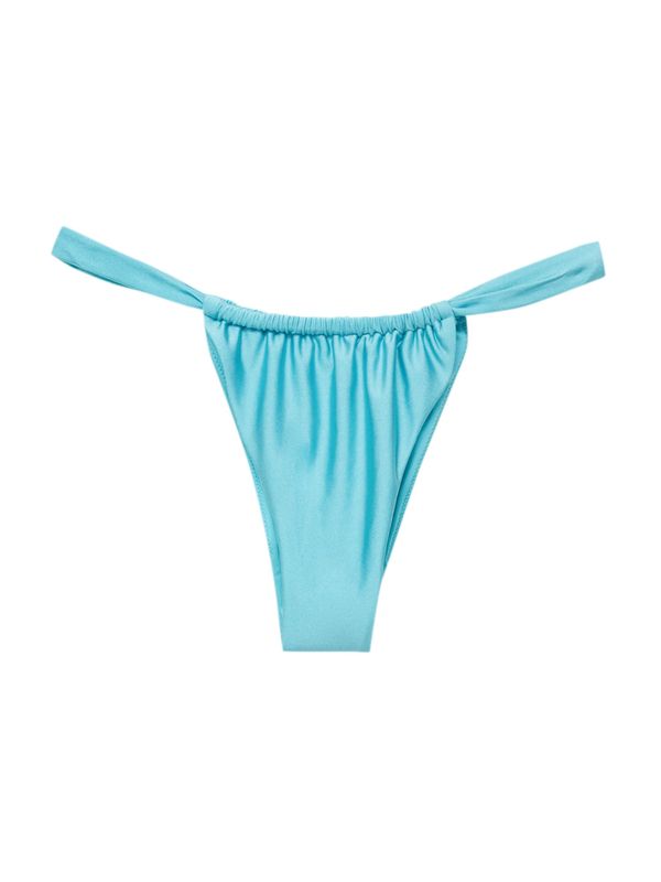 Pull&Bear Pull&Bear Долнище на бански тип бикини  нефритено зелено