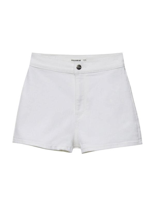 Pull&Bear Pull&Bear Дънки  бял деним