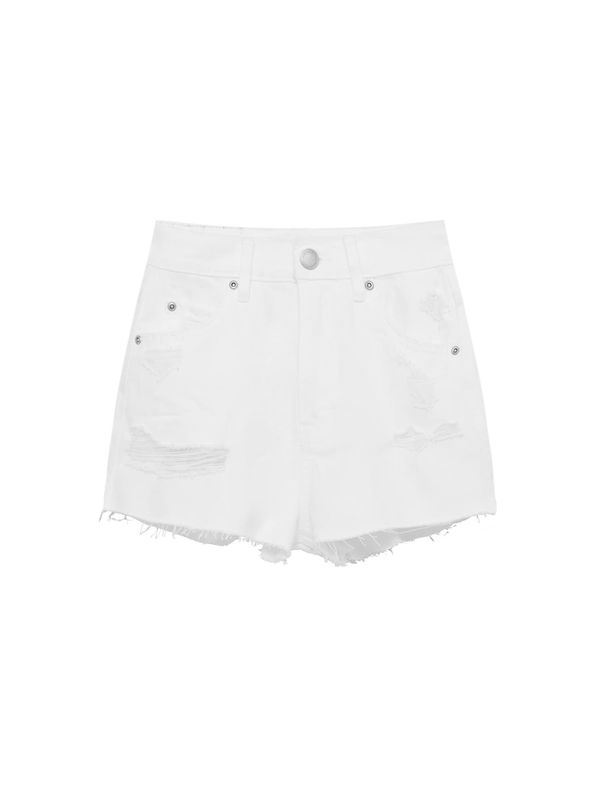 Pull&Bear Pull&Bear Дънки  бяло