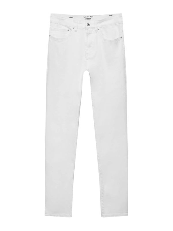 Pull&Bear Pull&Bear Дънки  бяло