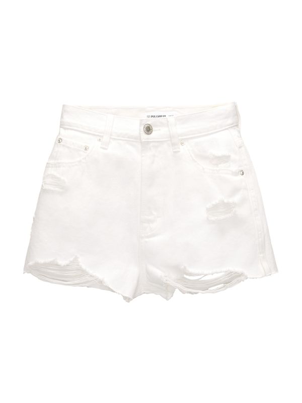 Pull&Bear Pull&Bear Дънки  бяло