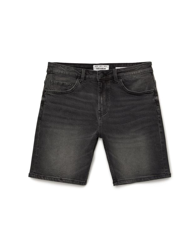 Pull&Bear Pull&Bear Дънки  черен деним