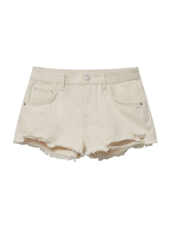 Pull&Bear Pull&Bear Дънки  екрю