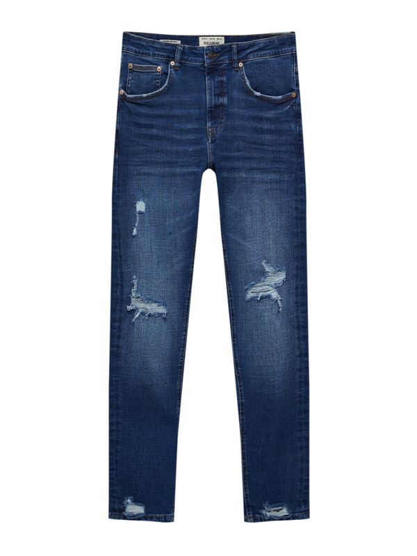 Pull&Bear Pull&Bear Дънки  нейви синьо