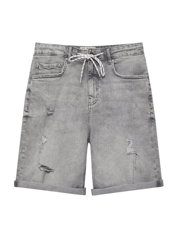 Pull&Bear Pull&Bear Дънки  сив деним