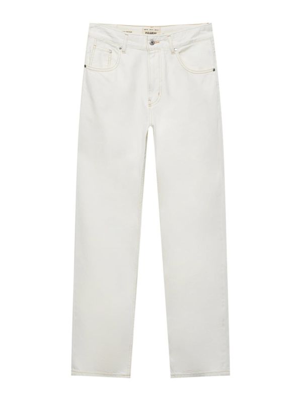 Pull&Bear Pull&Bear Дънки  яйчена черупка