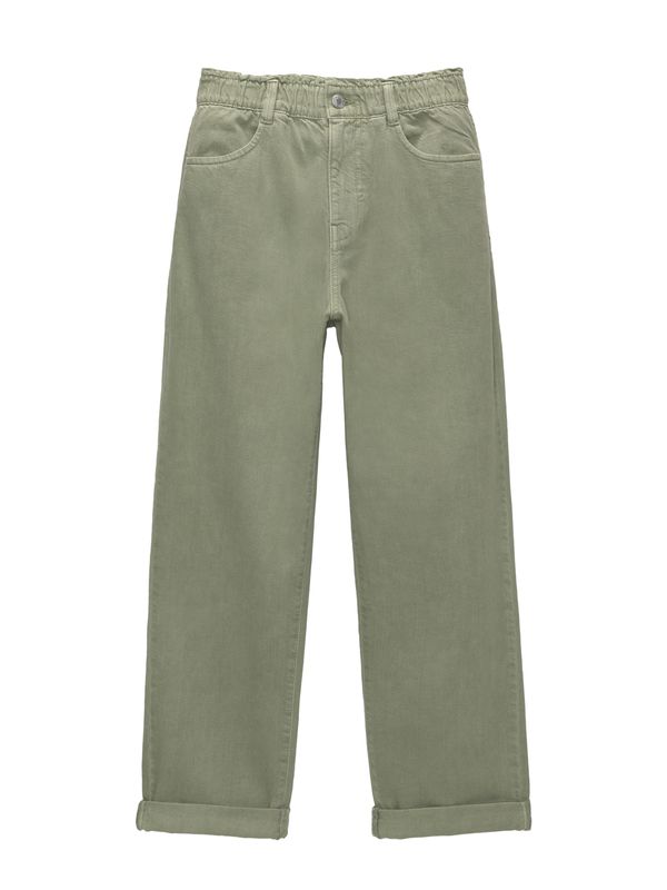 Pull&Bear Pull&Bear Дънки  зелен меланж