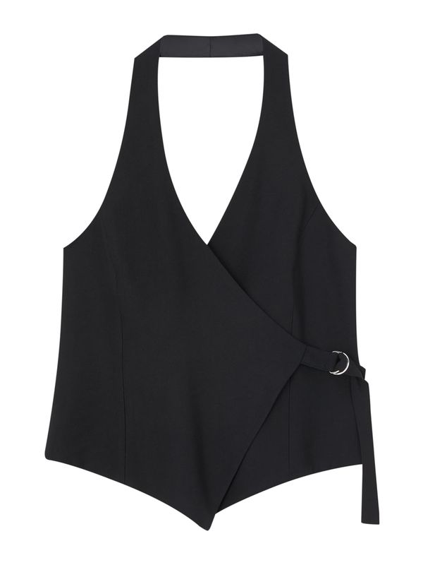 Pull&Bear Pull&Bear Елек  черно