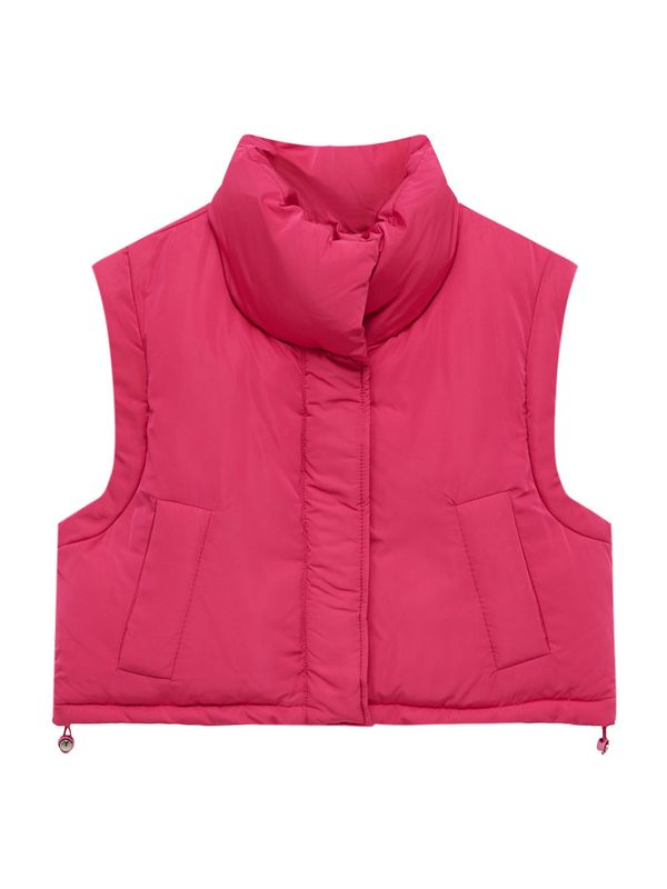 Pull&Bear Pull&Bear Елек  тъмнорозово