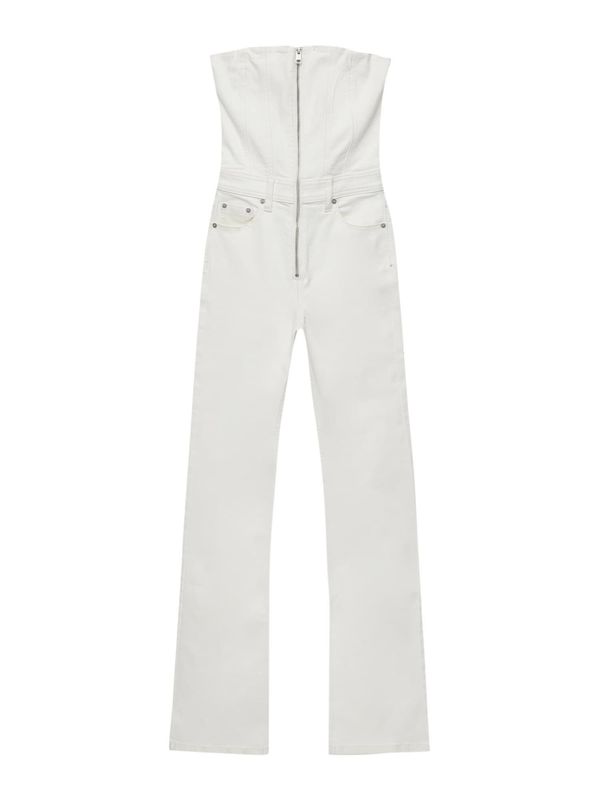 Pull&Bear Pull&Bear Гащеризон  бяло