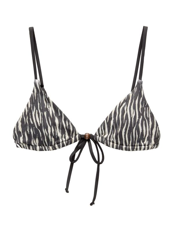 Pull&Bear Pull&Bear Горнище на бански  черно / бяло