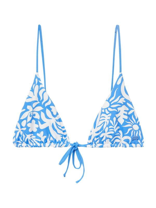 Pull&Bear Pull&Bear Горнище на бански  синьо / бяло