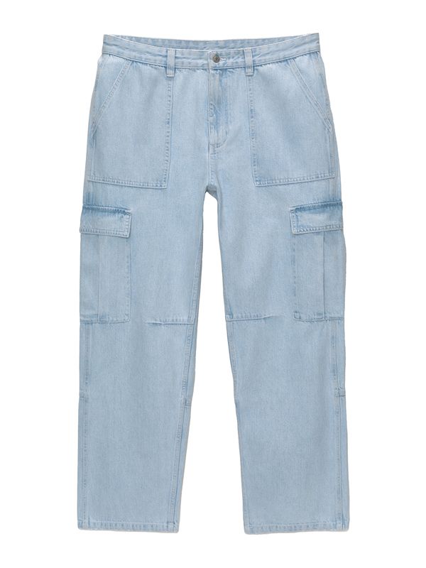 Pull&Bear Pull&Bear Карго дънки  светлосиньо