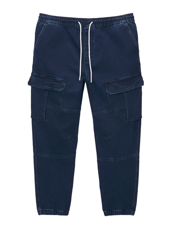 Pull&Bear Pull&Bear Карго дънки  тъмносиньо