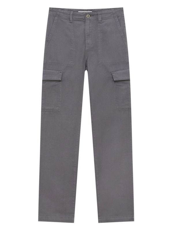 Pull&Bear Pull&Bear Карго дънки  тъмносиво