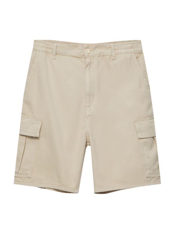 Pull&Bear Pull&Bear Карго панталон  бежово