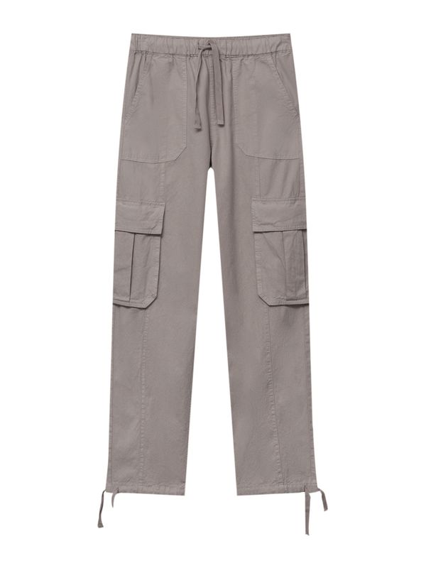 Pull&Bear Pull&Bear Карго панталон  бледорозово