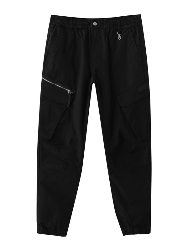 Pull&Bear Pull&Bear Карго панталон  черно
