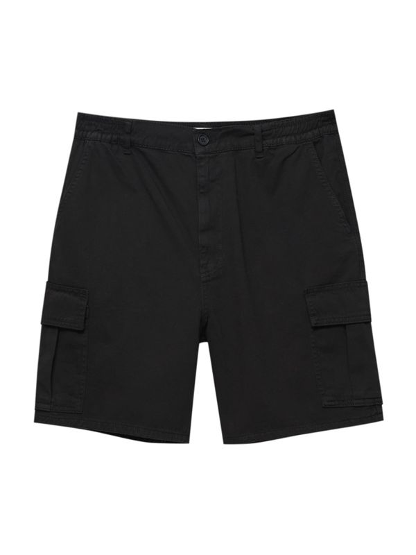 Pull&Bear Pull&Bear Карго панталон  черно