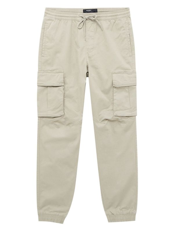 Pull&Bear Pull&Bear Карго панталон  цвят "пясък"