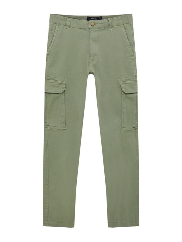 Pull&Bear Pull&Bear Карго панталон  каки