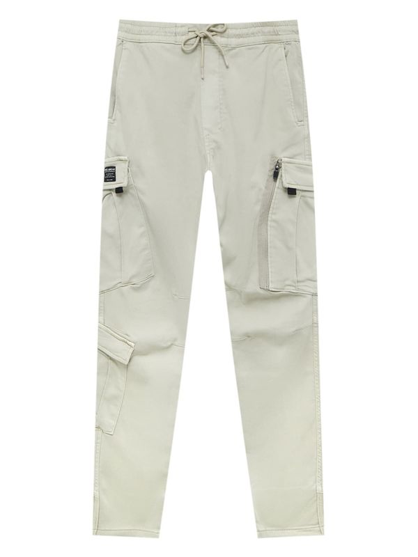 Pull&Bear Pull&Bear Карго панталон  камък