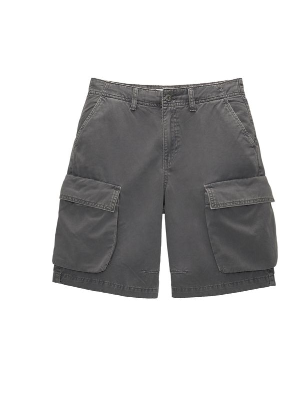 Pull&Bear Pull&Bear Карго панталон  тъмносиво