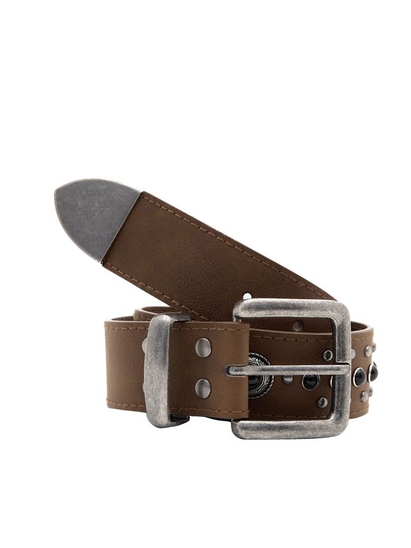 Pull&Bear Pull&Bear Колан  кафяво / черно