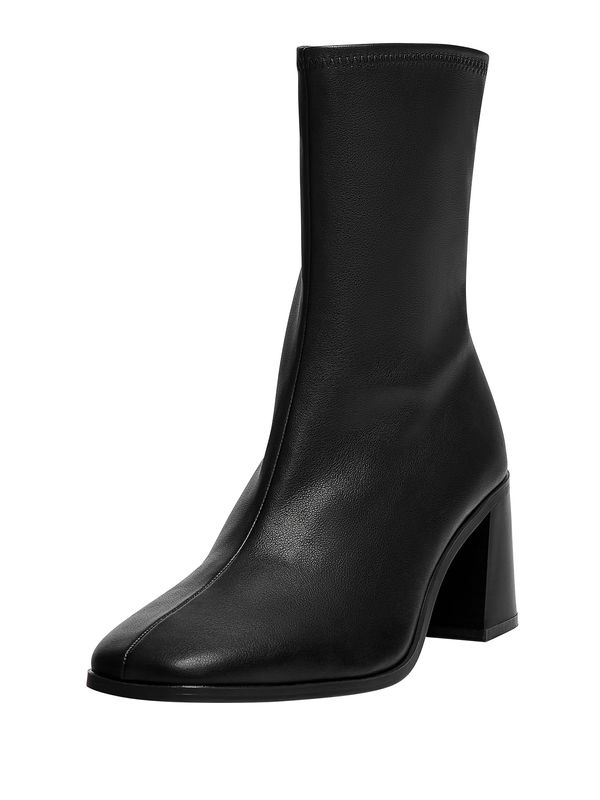 Pull&Bear Pull&Bear Къси ботуши  черно