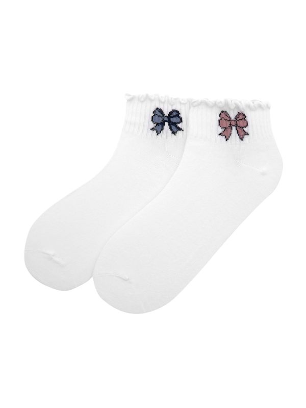 Pull&Bear Pull&Bear Къси чорапи  базалтово синьо / бледоморав / черно / бяло