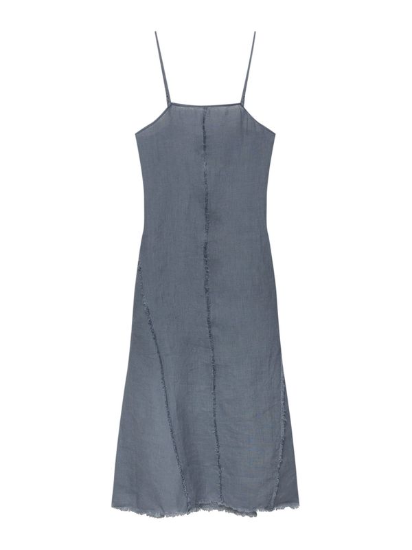 Pull&Bear Pull&Bear Лятна рокля  опушено синьо