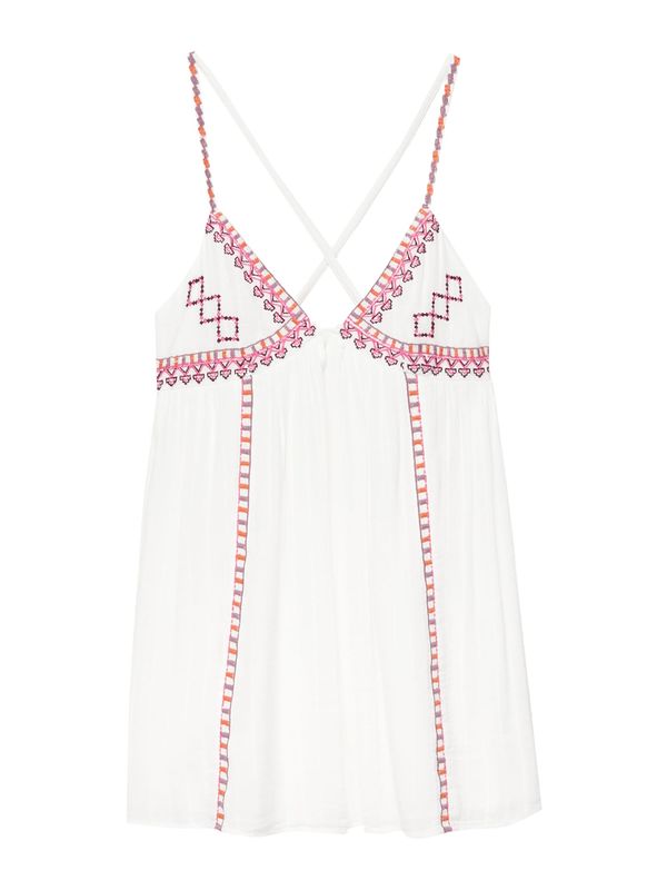 Pull&Bear Pull&Bear Лятна рокля  оранжево / розово / бордо / бяло