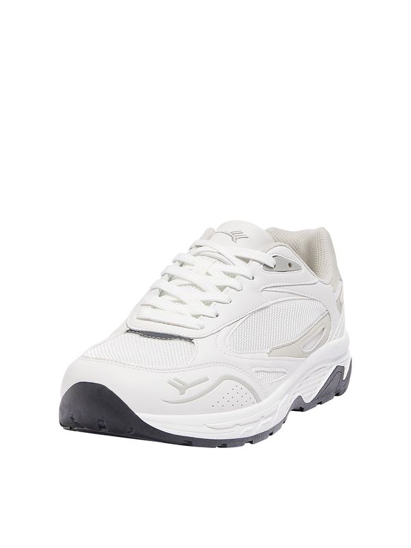 Pull&Bear Pull&Bear Ниски маратонки  черно / бяло