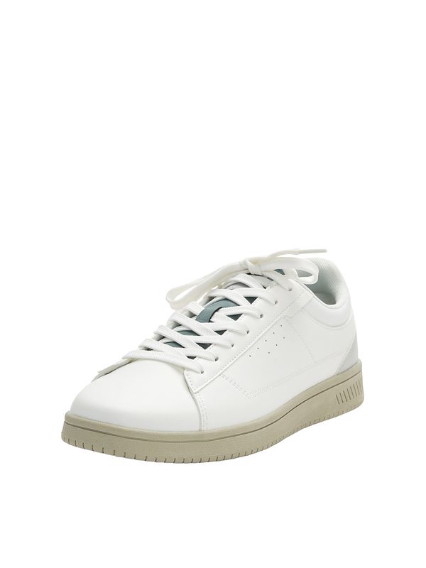 Pull&Bear Pull&Bear Ниски маратонки  циан / сиво / бяло