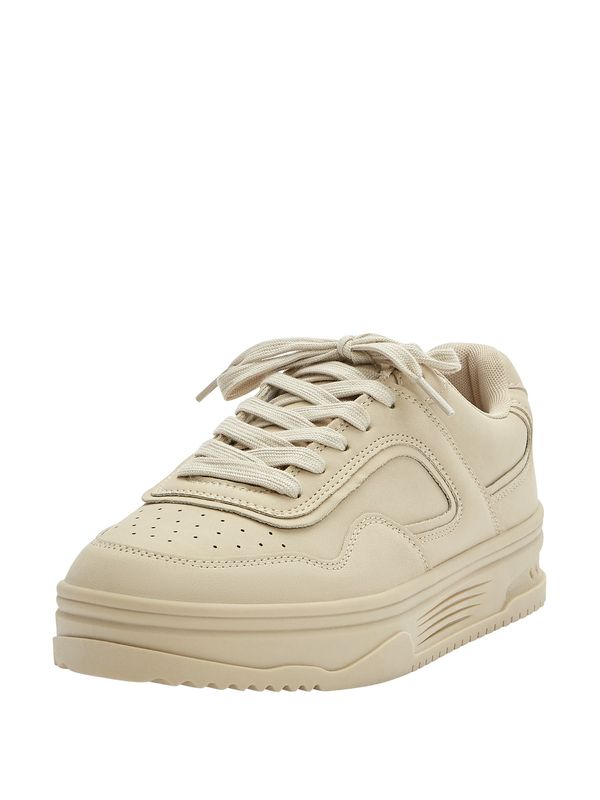 Pull&Bear Pull&Bear Ниски маратонки  цвят "пясък"