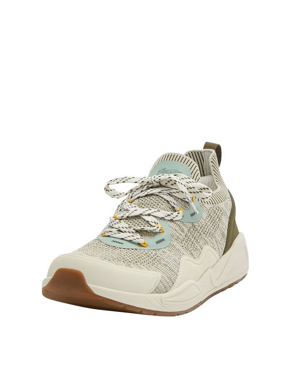 Pull&Bear Pull&Bear Ниски маратонки  екрю / пастелно синьо / жълто / маслина