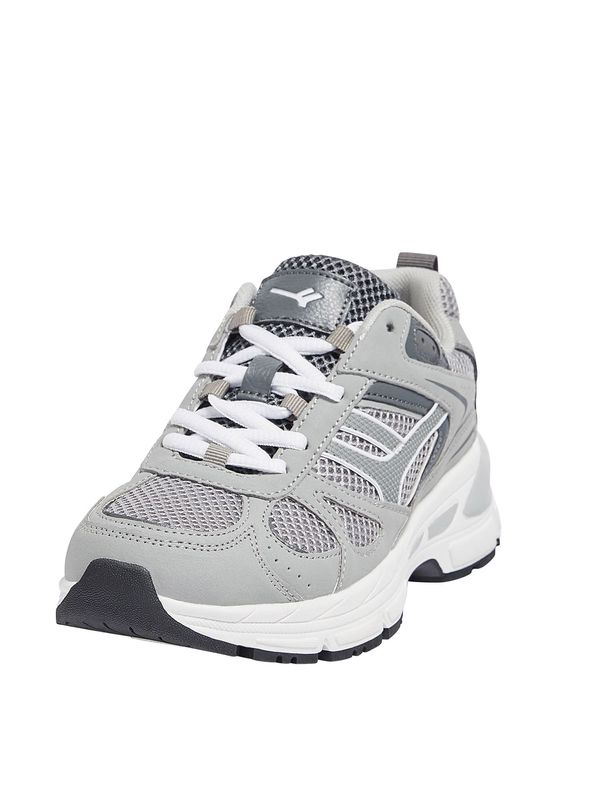 Pull&Bear Pull&Bear Ниски маратонки  опушено синьо / бяло