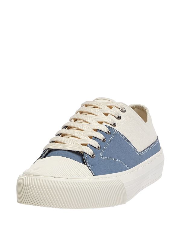 Pull&Bear Pull&Bear Ниски маратонки  синьо / бяло