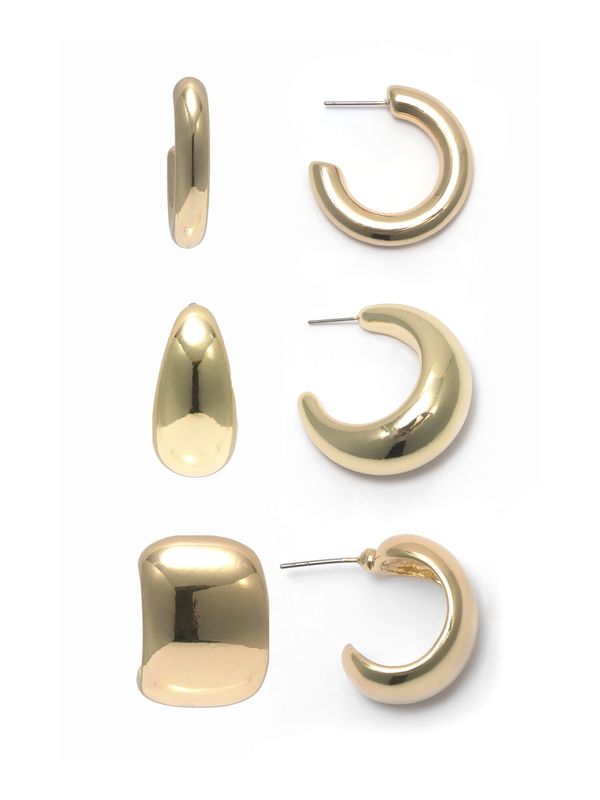 Pull&Bear Pull&Bear Обеци  злато