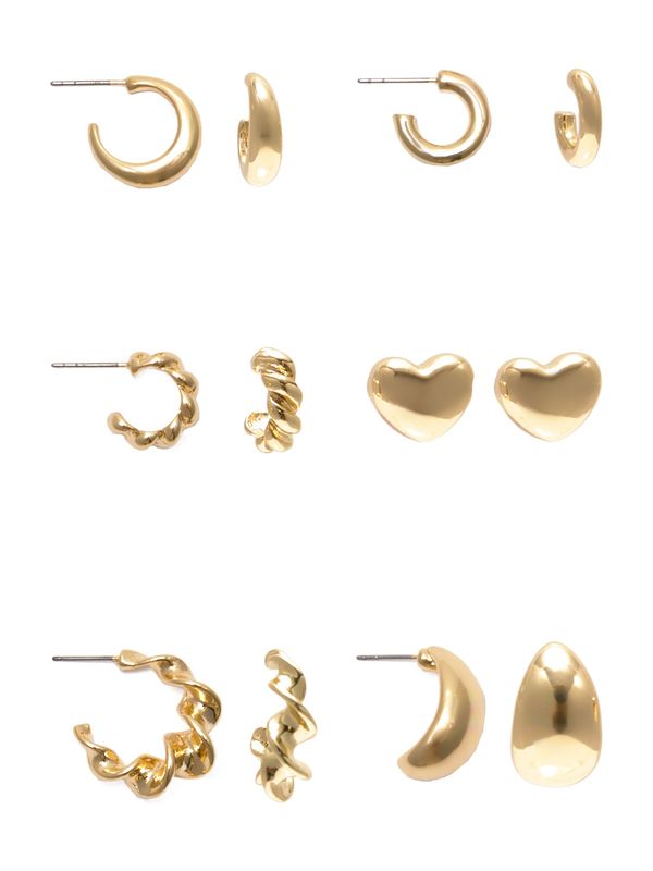 Pull&Bear Pull&Bear Обеци  злато