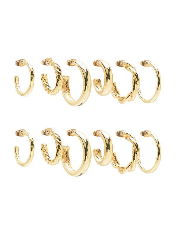 Pull&Bear Pull&Bear Обеци  злато