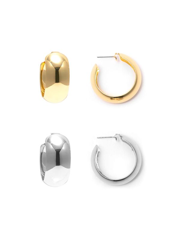 Pull&Bear Pull&Bear Обеци  злато / сребърно