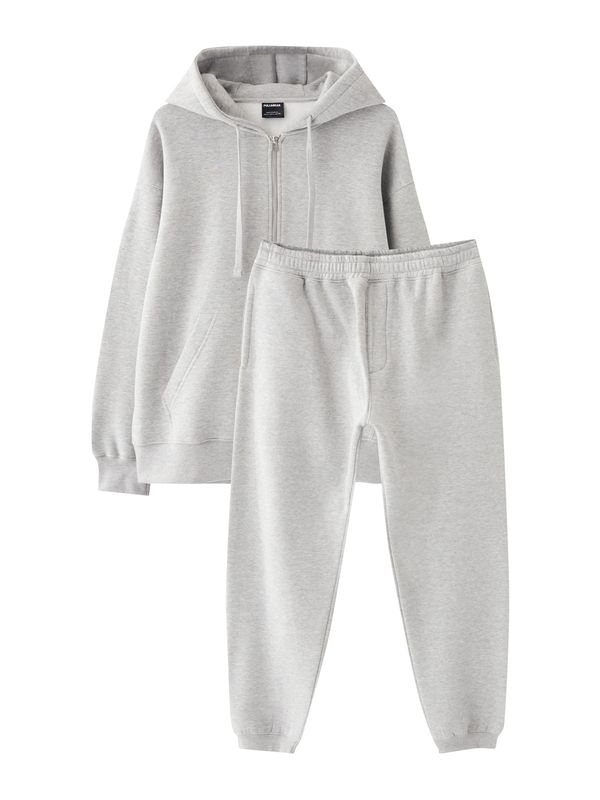 Pull&Bear Pull&Bear Облекло за бягане  сив меланж