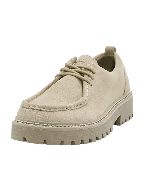 Pull&Bear Pull&Bear Обувки с връзки  екрю