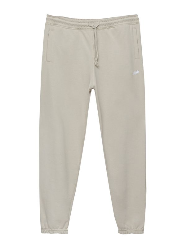 Pull&Bear Pull&Bear Панталон  бежово / черно / бяло