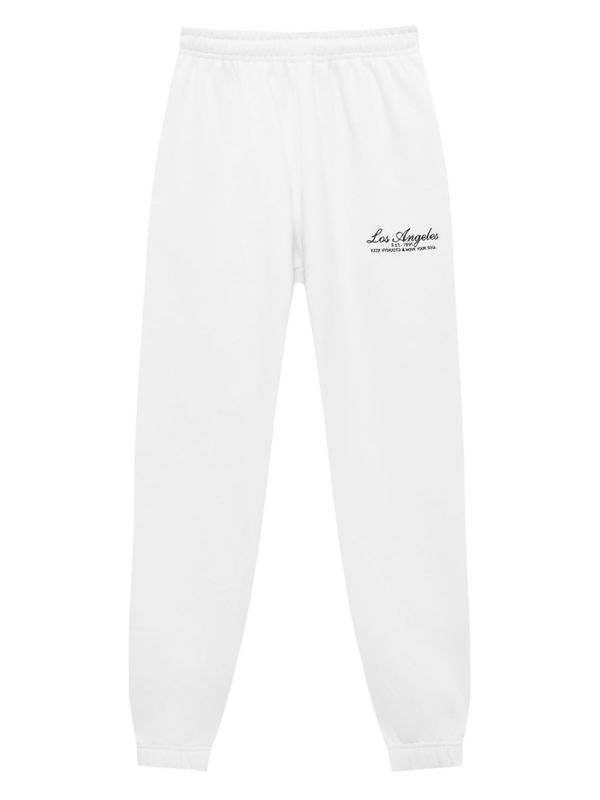 Pull&Bear Pull&Bear Панталон  черно / бяло