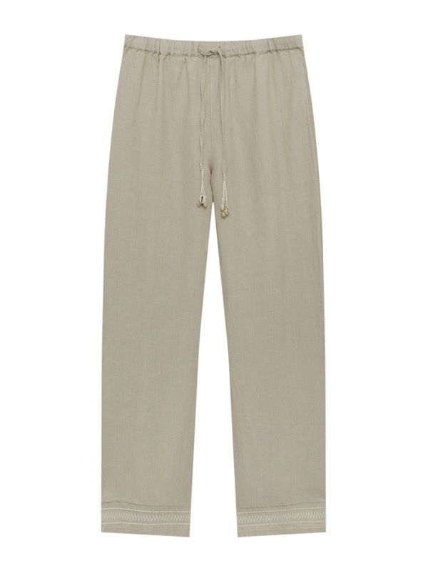 Pull&Bear Pull&Bear Панталон  цвят "пясък"